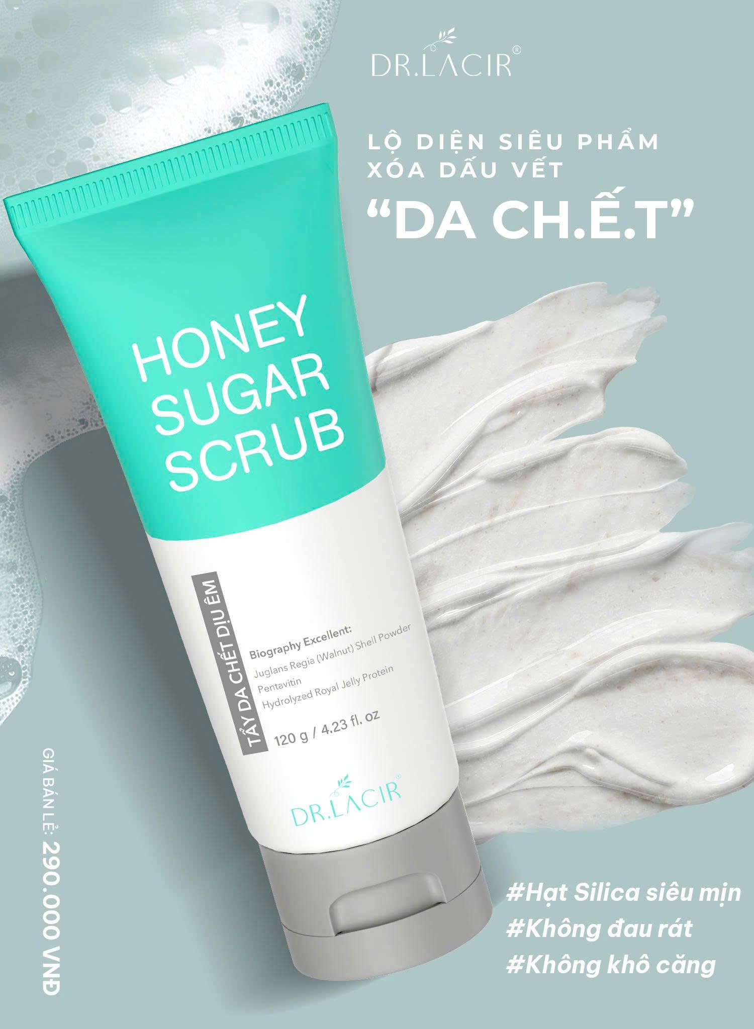 honey-sugar-scrub-tay-da-chet-sinh-hoc